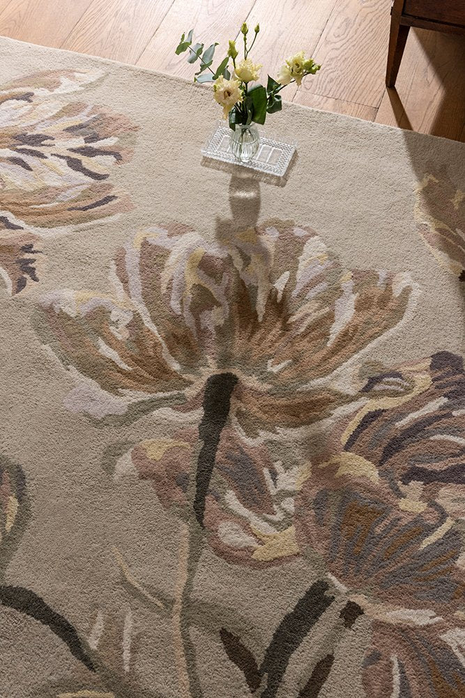 Laura Ashley Gosford Natural/Sage Green 081307