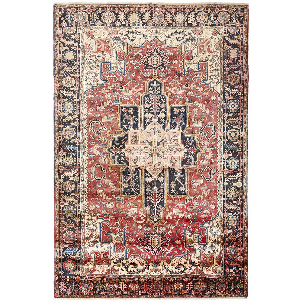 Hand Knotted Pure wool- Heriz 566