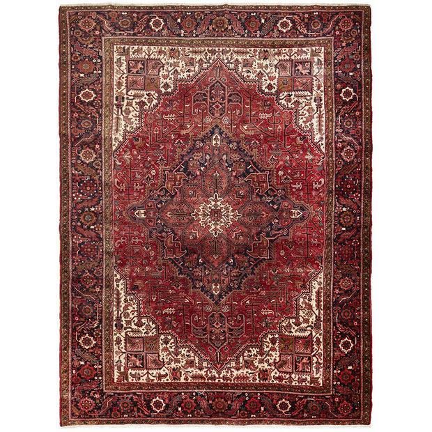 Hand Knotted Pure wool- Heriz 606