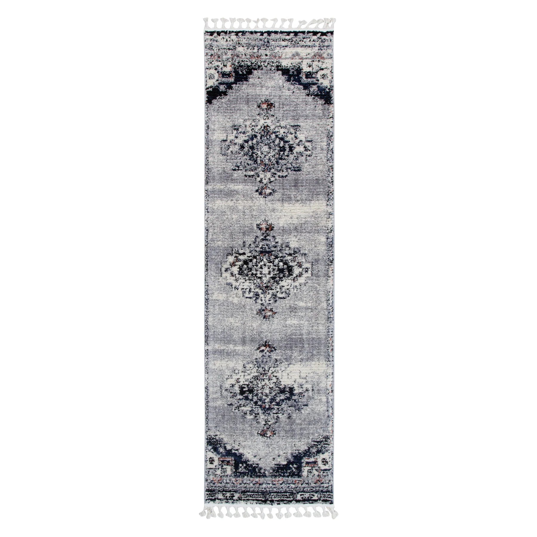 Maro Antique Blue Transitional-Runner
