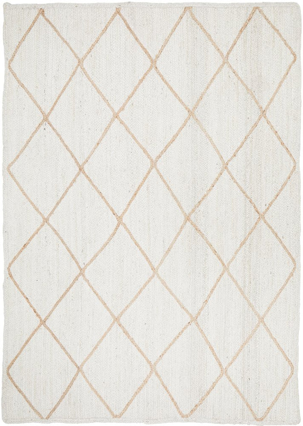 Nola 222 White-Jute