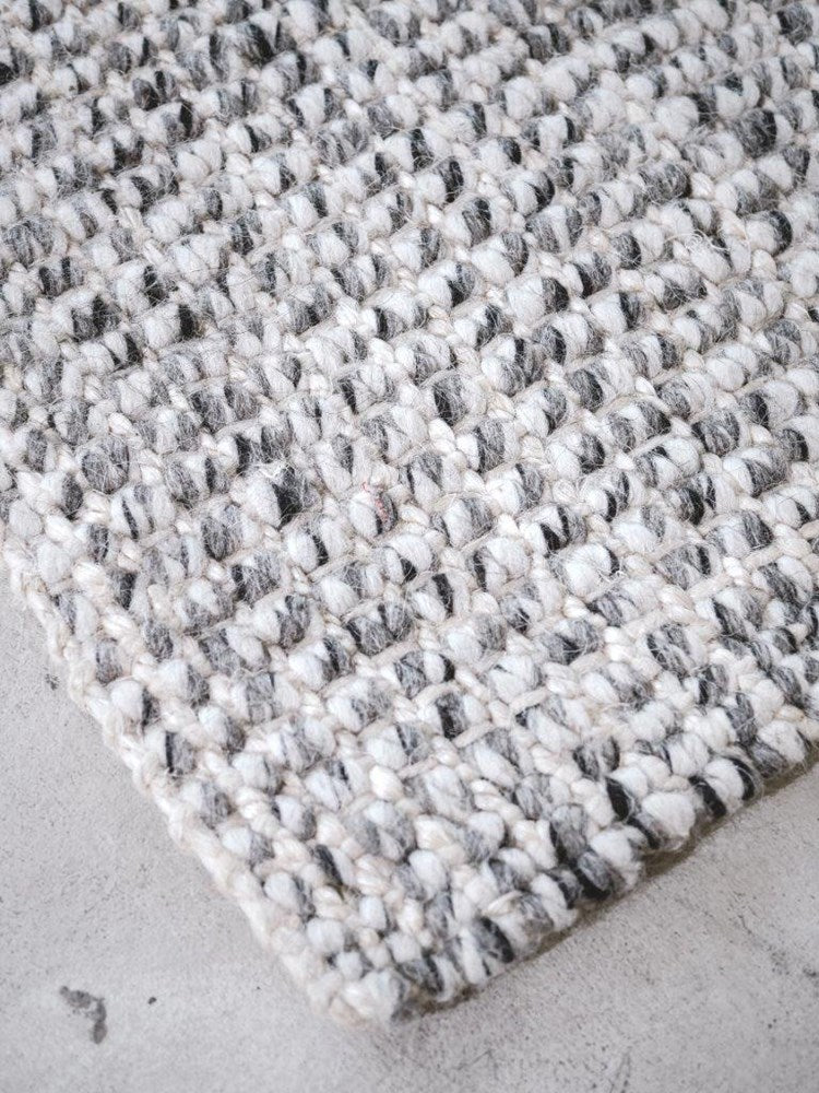 Nori Silver- Wool & Jute