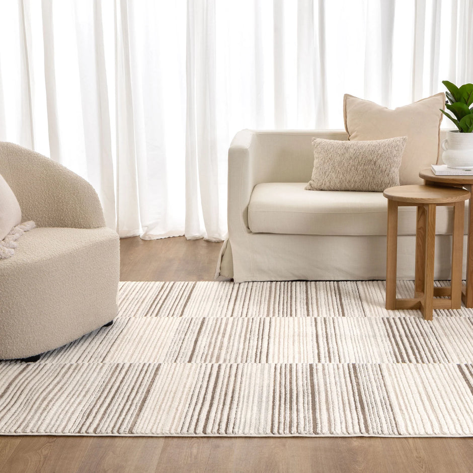 Peru Lines Beige Brown