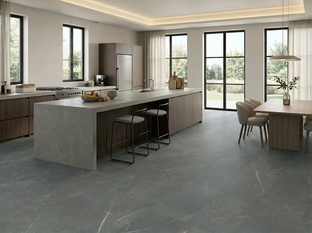 Stone Floor - Platinum Grey